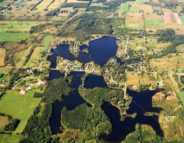 Cummings Lake (East) in Shiawassee County, Michigan